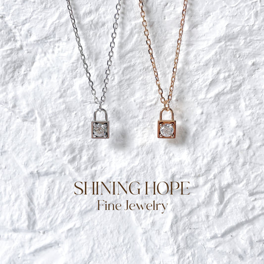 Radiant Lock Pendant