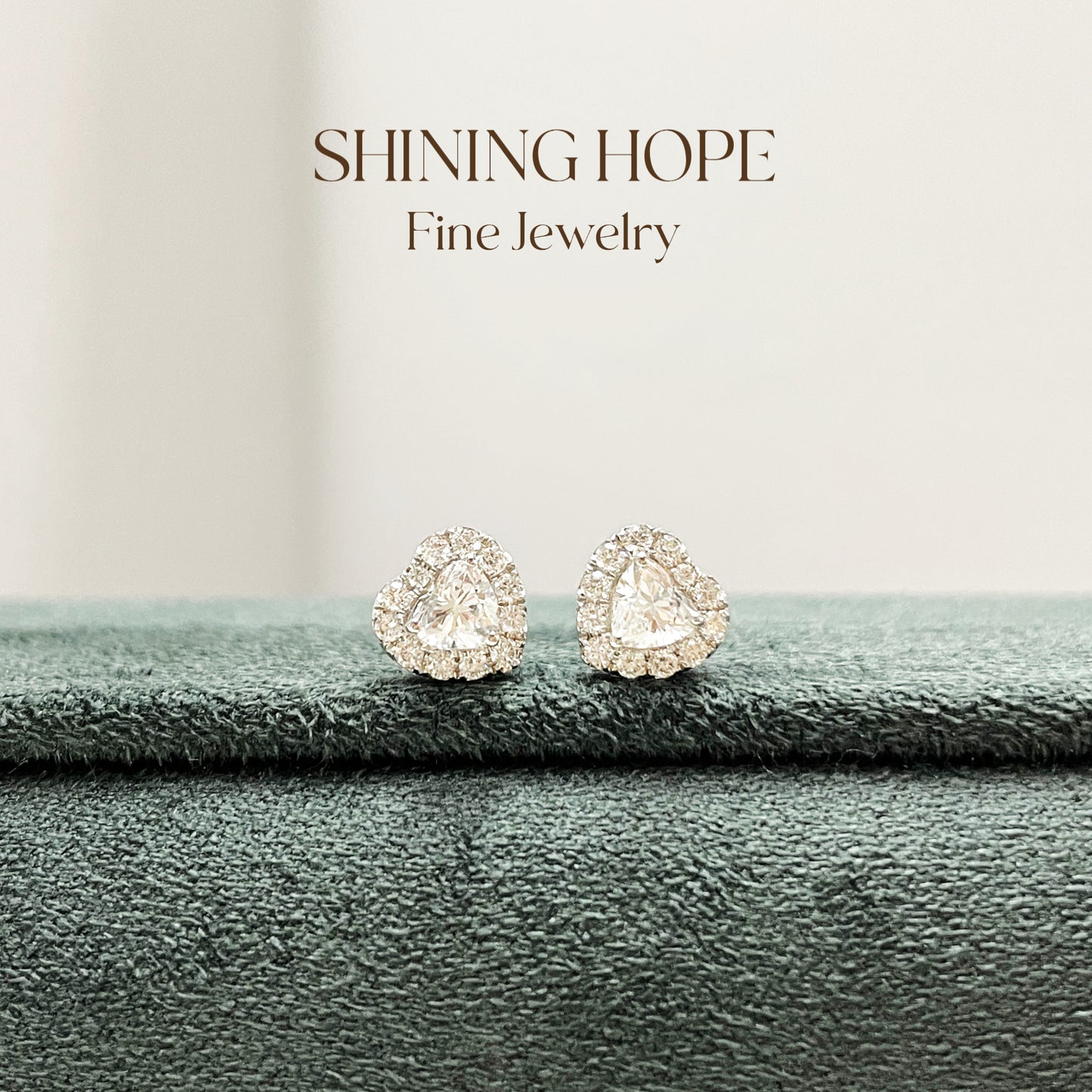 Heart Whispers Diamond Earrings