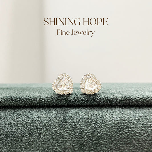 Heart Whispers Diamond Earrings