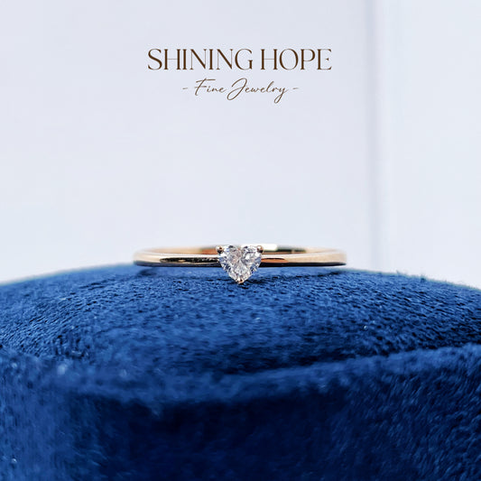 Heart Shape Diamond Ring