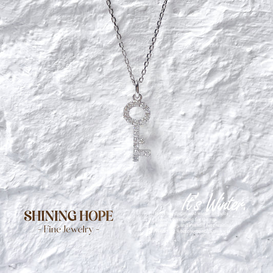 Key to Love Diamond Necklace