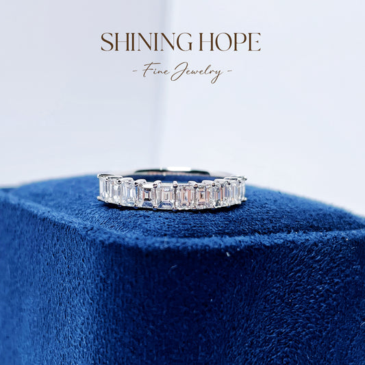 Crystal Sugar Design Diamond Ring