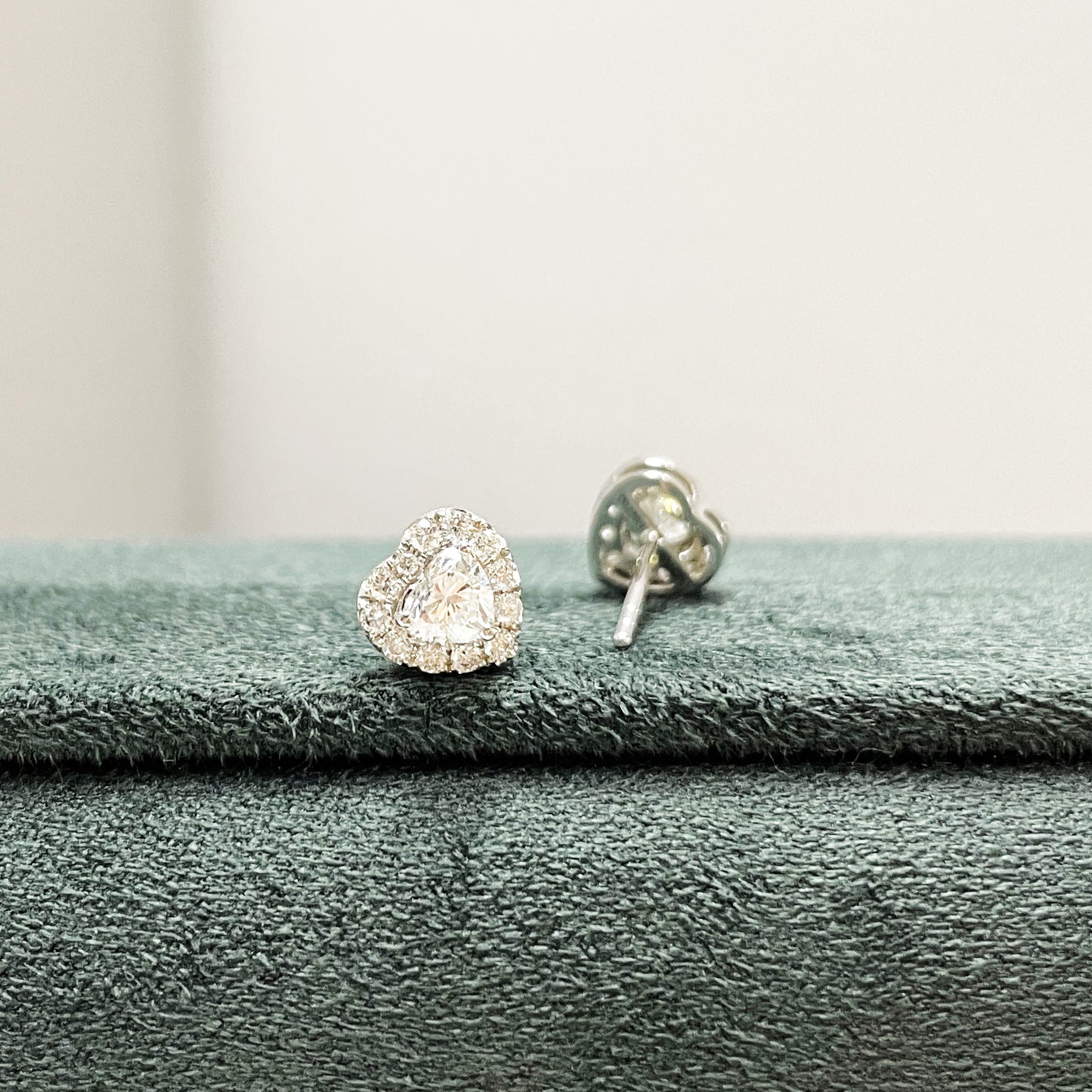 Heart Whispers Diamond Earrings